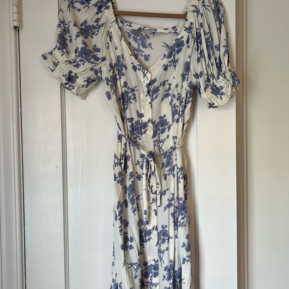 Mango floral print dress, size 6